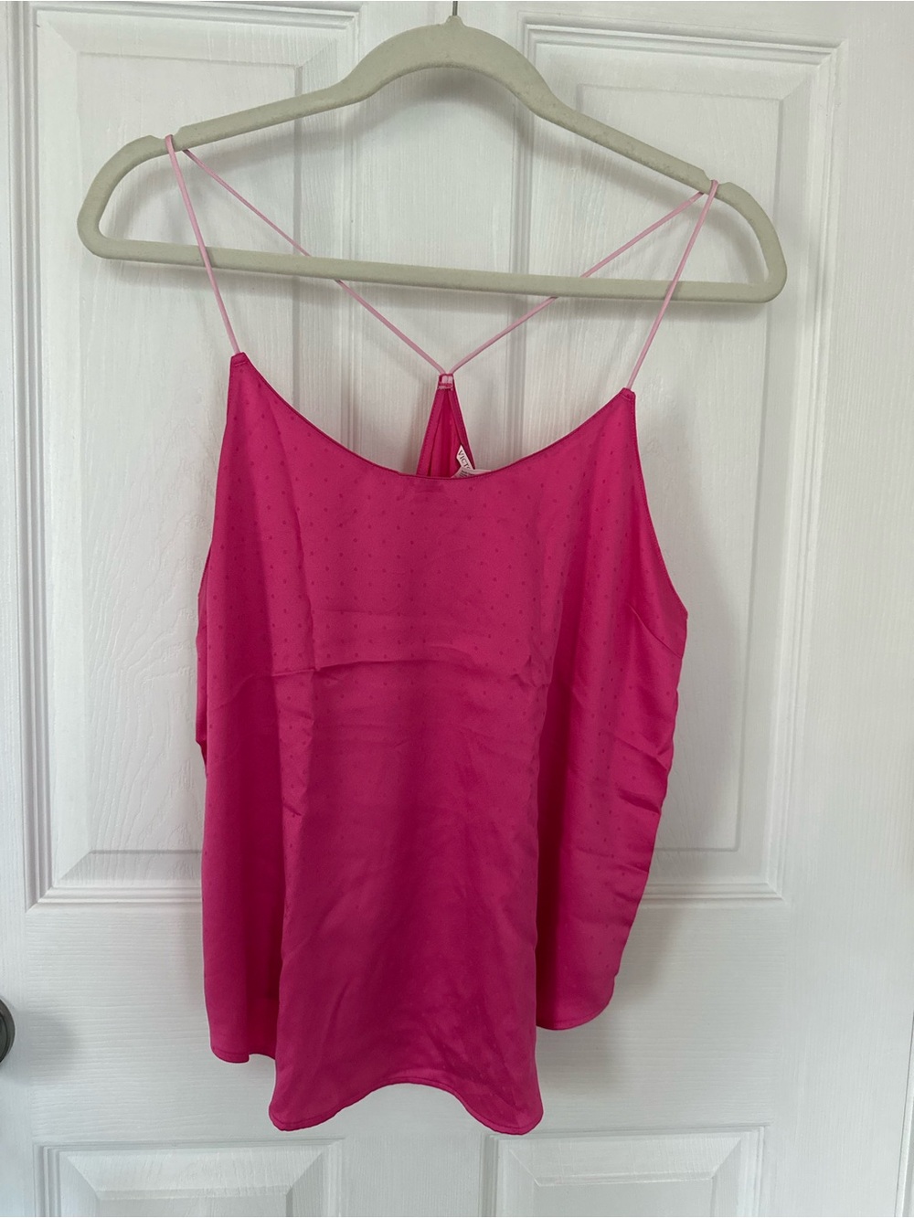 Victoria's Secret Hot Pink Spaghetti Strap Cami